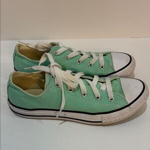 Converse Mint Green Kids Sneakers